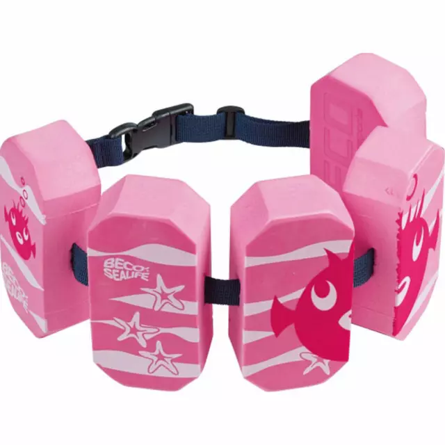 BECO Ceinture de natation 5Pads Sealife rose, 2 - 6 ans