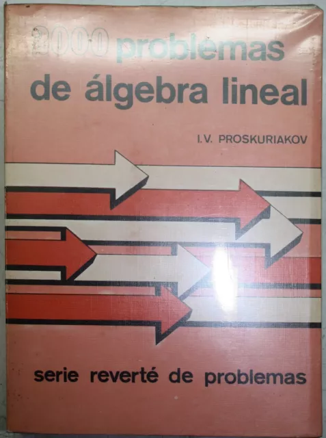 2000 Problemas De Algebra Lineal Iv.proskuriakov Isbn