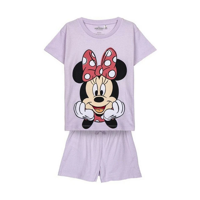 Pigiama Per bambini Minnie Mouse Viola Taglia:3 anni