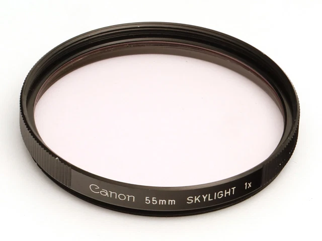 Filtre Skylight Panagor 55mm 1A - Traité Multicouches, Pour Objectif Canon AE-1 Et Autres - Occasion