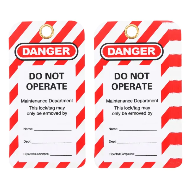 Lockout Tags, 12 Pack Loto Tags Lockout Tagout Tags Danger Do Not Operate