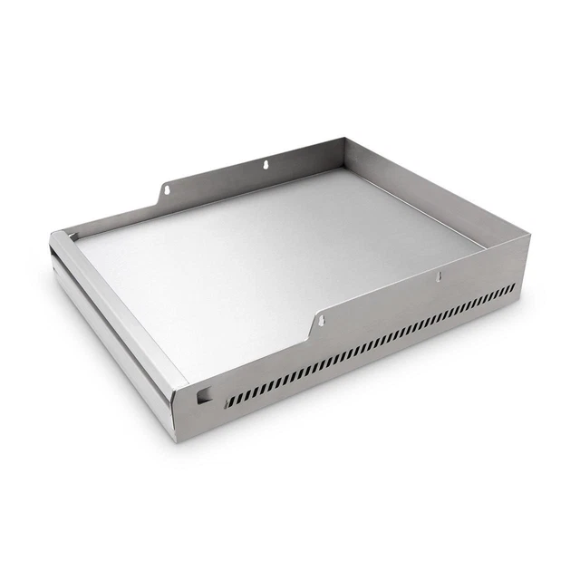 Grillplatte Otto Wilde Plancha aus Edelstahl 44x35 cm