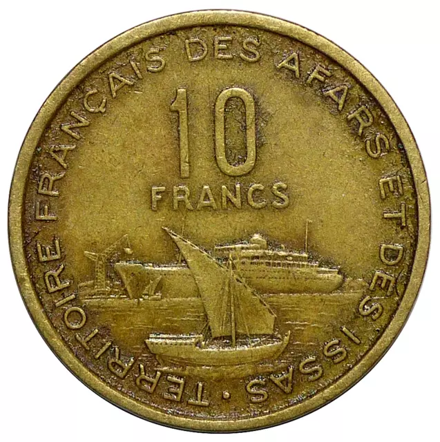 AFARS ET ISSAS 10 Francs 1969