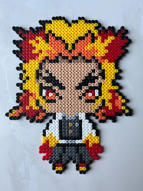 PIXEL ART / Perles A Repasser Rengoku Dans Demon Slayer EUR 8,00 ...