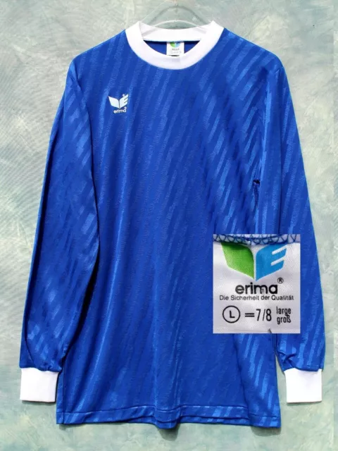 immernoch NEU: orig. 80er Jahre ERIMA Schalke Gr.L=7/8