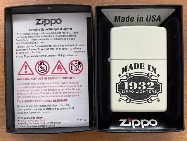 Briquet Zippo Collection " Édition Limitée "