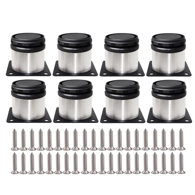 8pcs Stainless Steel Fittings, Massive Desk, Home Cabinet, Table Feet2827