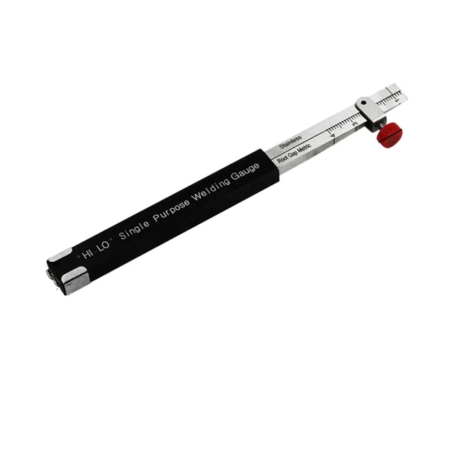 RIVERWELD Calibro Per Saldatura Di Pozzetti Per Tubi – Acciaio Inox, Range 0-1/2'' In Incrementi 1/64'' E 0,020'' - 2