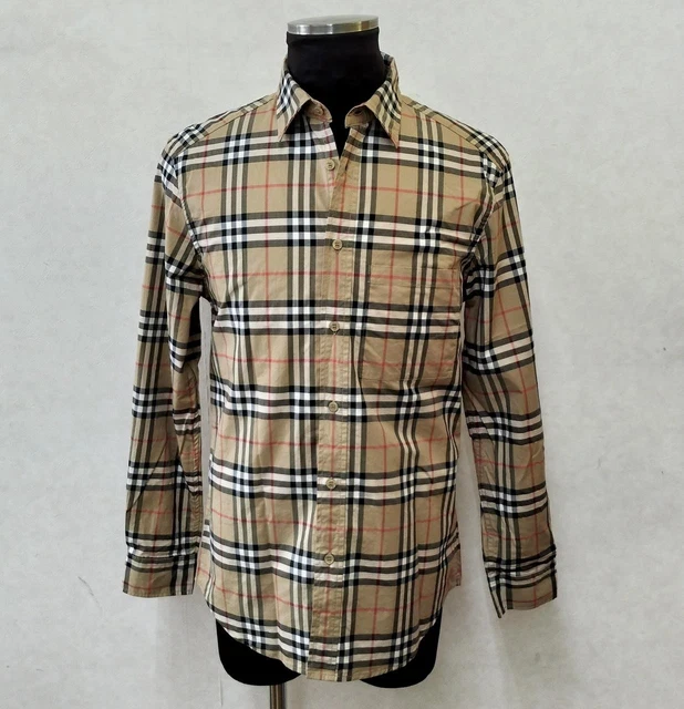 BURBERRY LONG SLEEVE shirt $752.89 - PicClick CA