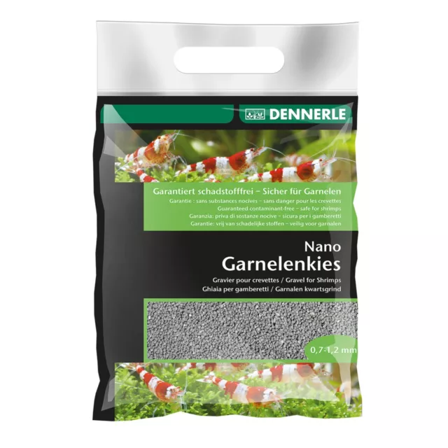 Dennerle Nano crevettes Sulawesi noir 2 kg gravier nano gravier