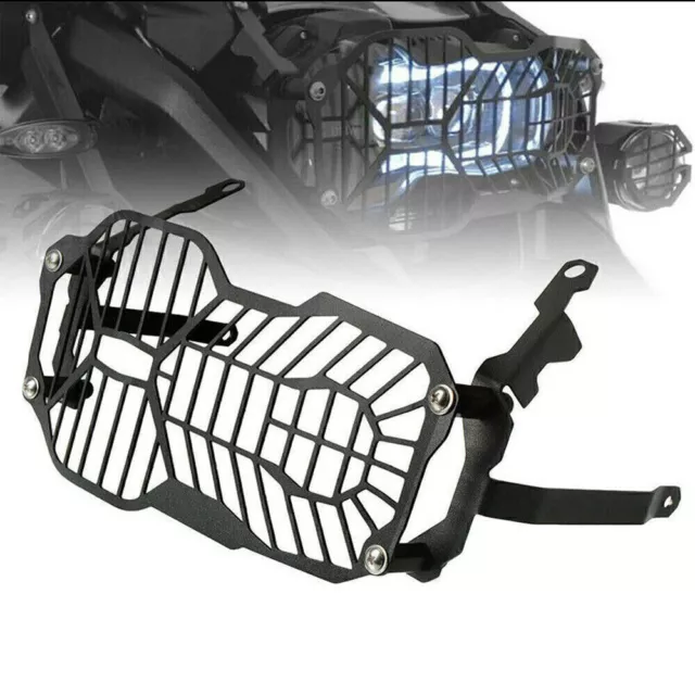 Front Headlight Cover Guard Grill Protector for BMW R1200GS w/ ADV 2013-2018