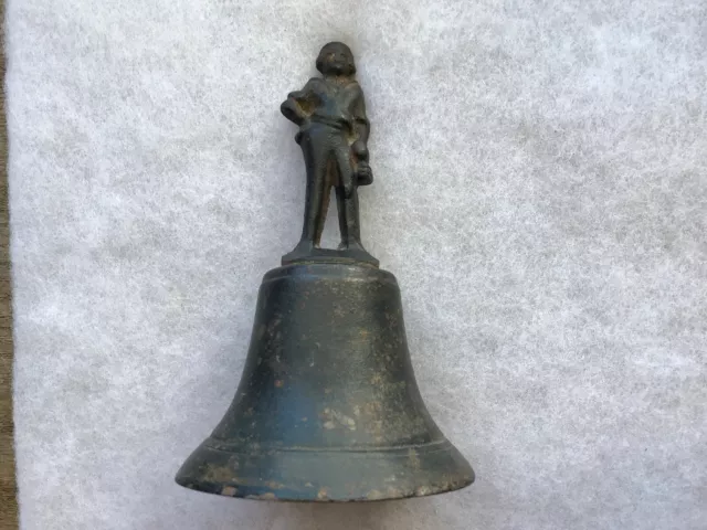 Vintage Cast Iron Figurative Bell