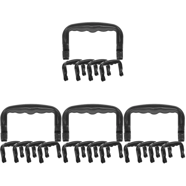 20 PCs mango portátil juego multiuso jaula separable mascota plástico