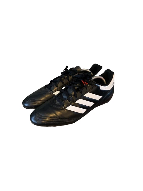 ADIDAS GOLETTO FOOTBALL Boots Mens Uk12 Black Firm Ground AQ4281