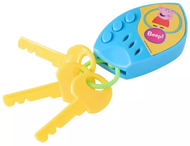 HTI Peppa Pig Juguete Electrónico Coche Llaves Falso Jugar