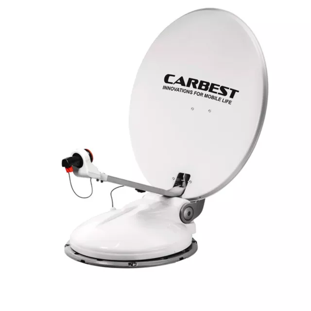 Carbest Travelsat 2 - vollautomatische Twin SAT-Anlage mit Bluetooth - Wohnwagen