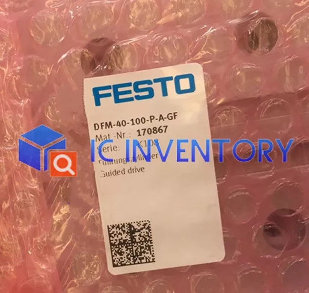 1PCS New Festo Electric Guided Cylinder DFM-40-100-P-A-GF 170867