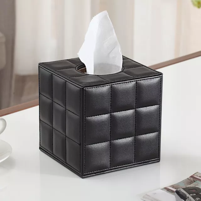 Topbathie Pu Tissue Cover - Papier-Box für den Schreibtisch
