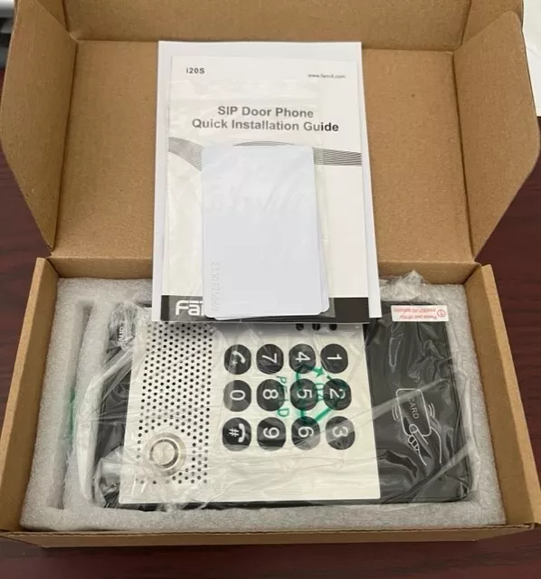 New in Box: SIP RFID Fanvil i20S Door Phone