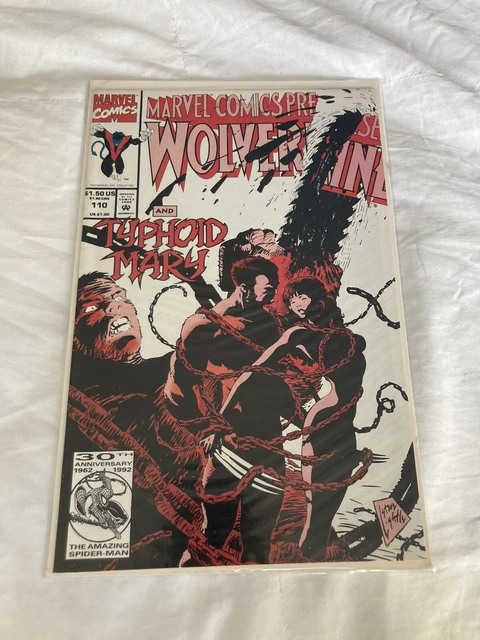 Wolverine #110 VINTAGE rare Comic book inherited old collection vintage books