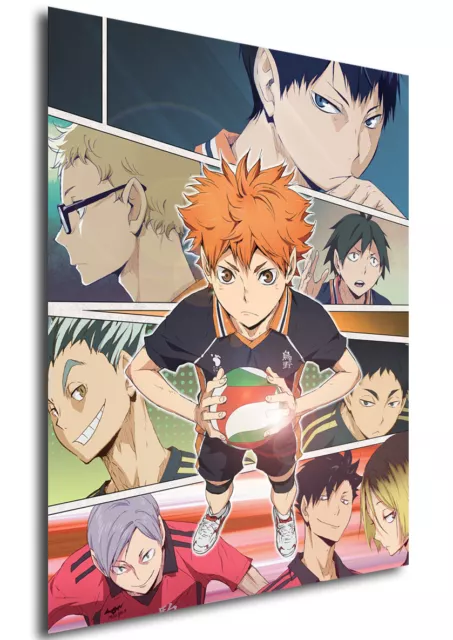 Poster Propaganda - Haikyuu - Karasuno Team - Characters - SA0560