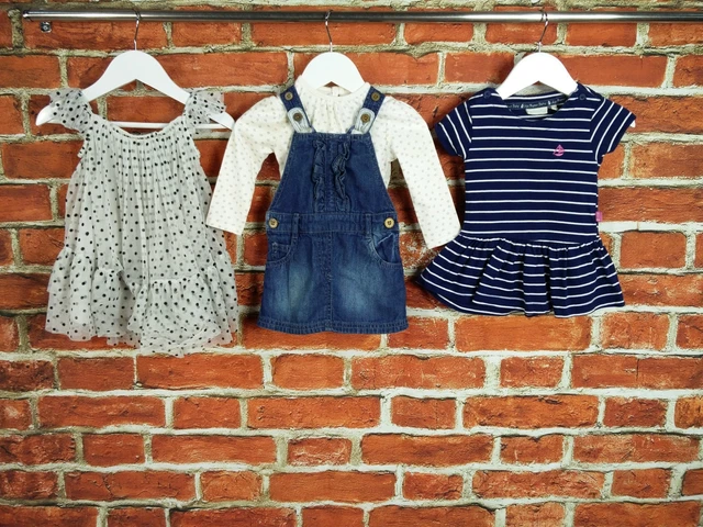 Baby Girl Bundle Age 6-9 Months Jojo Maman Bebe F&F Next Pinafore Dress Set 74Cm