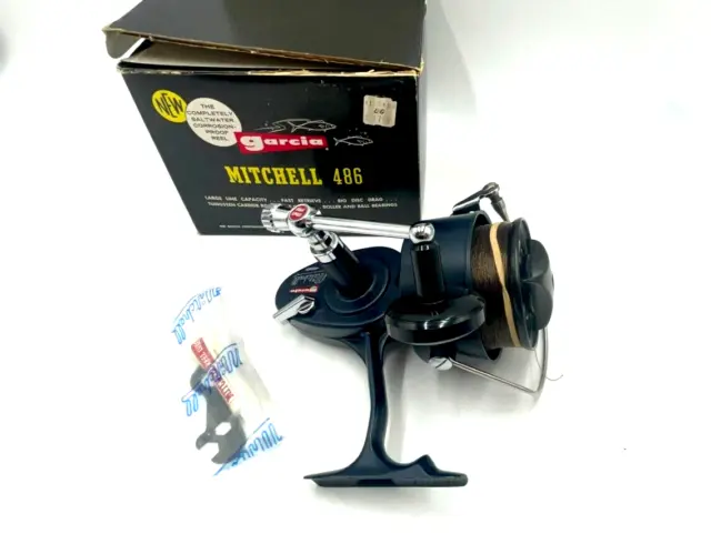 LOT OF 7 Vintage Mitchell Garcia Fishing Reels Spinning 300 304