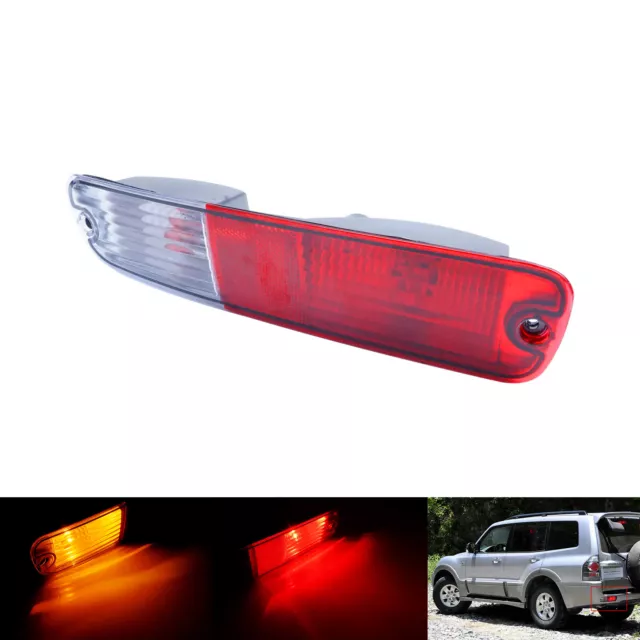 For Mitsubishi Pajero Montero Shogun 2002-2006 Rear Bumper Reflector Light Left