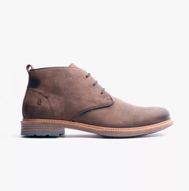 HUSH PUPPIES 35649-66498 Mens Leather Lace-Up Boots £64.00 - PicClick UK