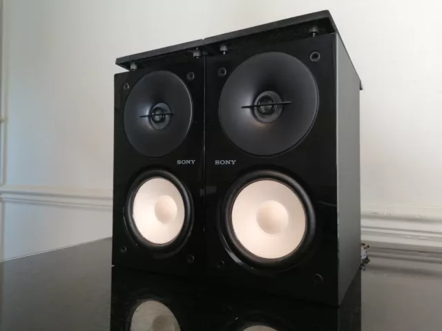 Sony Bookshelf speakers Ss-chx50  2-Way System Black 6ohms