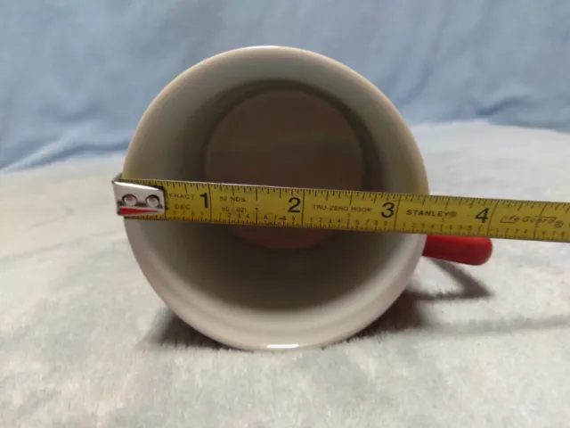 Chinese Mug Cup Jingdezhen Zhi Red (Thick Glaze) Porcelain Mug 9