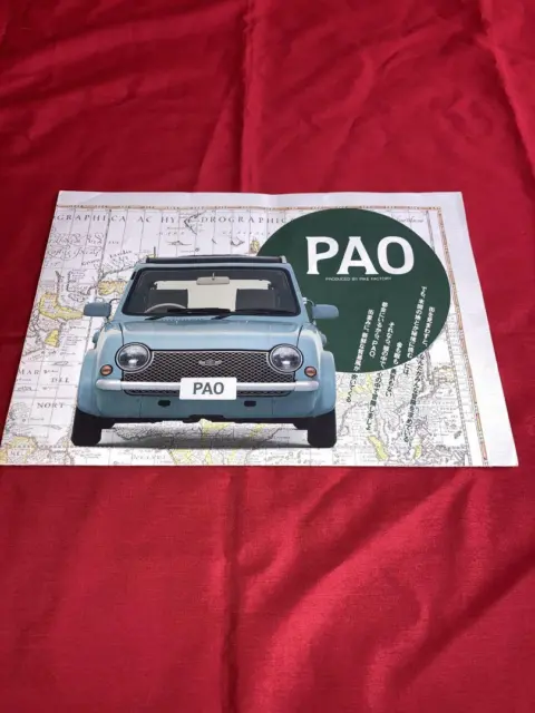 Nissan Pao Catalog Banpresto Rare Bb