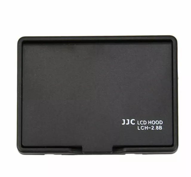 JJC BLK. LCH-2.8B Universal LCD Hood for 2.7/2.8 inch LCD Screen Display Camera