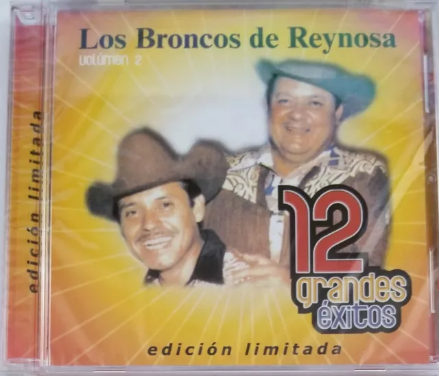 Los Broncos De Reynosa  "12 Grandes Exitos Volumen 2"  Wea 2007