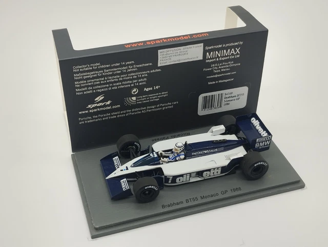 Figurine Formule 1 1/43 - Dany / Derek Warwick 1986 - Occasion