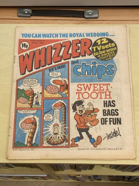 Whizzer and Chips Comic - 9th May 1981
