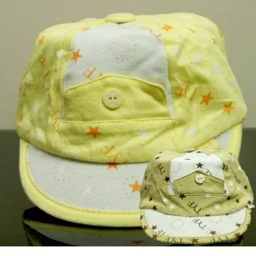 Super Mignon Neuf Petit Enfants Bébés Tout-Petits Coton Caps Chapeau 6-12 Mois