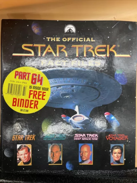 OFFICIAL STAR TREK FACT FILES THE Official Star Trek Fact Files No.5 Gift Idea