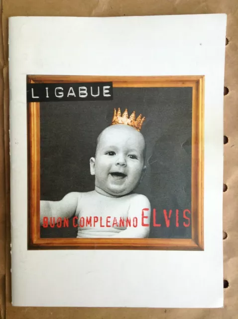 Spartito Ligabue - Buon Compleanno Elvis Carisch 1997 Made In Italy Buone Cond.