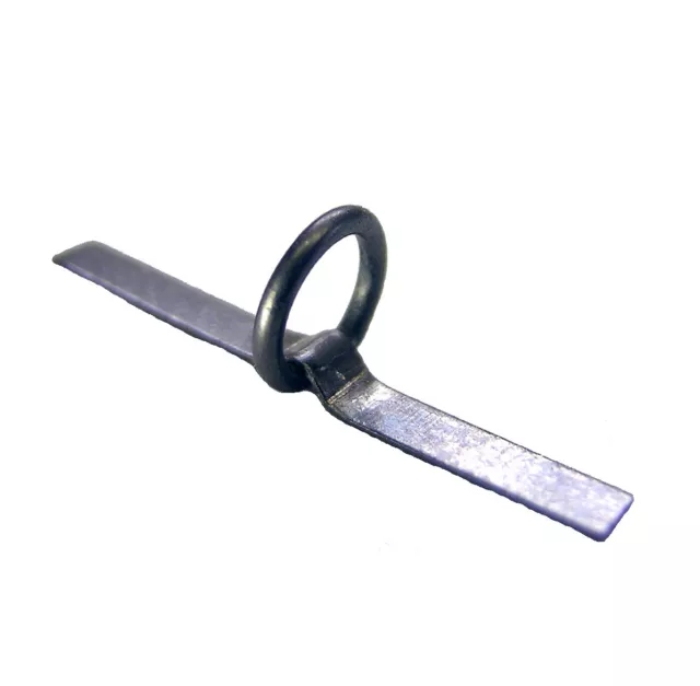CLASSIC FOLDING HOOK Keeper Strap And Ring Style Chrome $1.32
