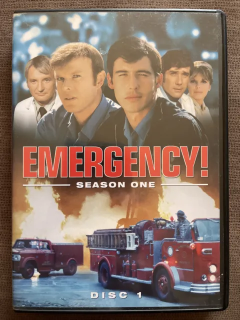 Emergency: Season 1, Disc 1 (DVD) - ONLY 1 Disc Of Season 1.