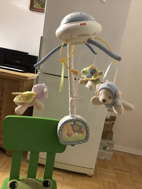 Fisher Price Baby 👶 Karussell 🎠 Traumbärchen mit Spieluhr und Deckenprojektion