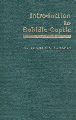 Thomas O. Lambdin Introduction to Sahidic Coptic (Hardback) (US IMPORT)