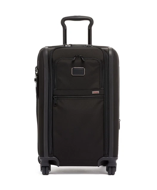 TUMI Alpha 3 International Dual Access 4 Wheeled Carry-On - Black - 117160-1041