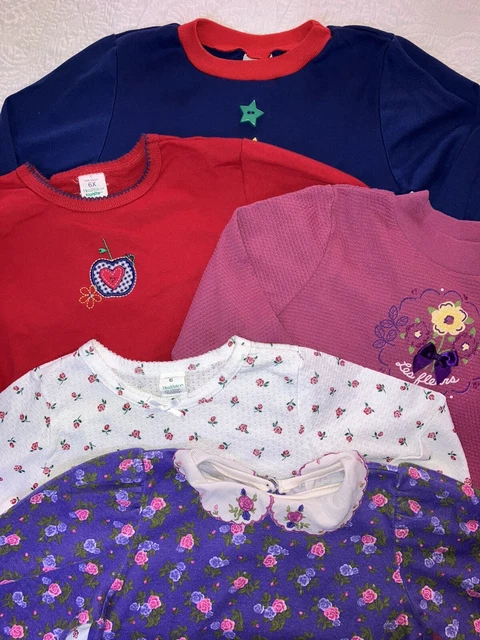 Vintage Girls Healthtex Tops Size 6/6X
