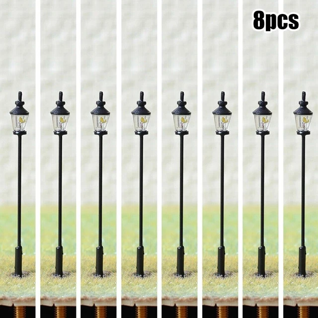 Harilla Lot De 4 Rails De Chemin De Fer HO – Pièces Multifonctions à Monter Soi-Même, En PP Et Alliage – Pour Maquettes, Photographie Et DIY