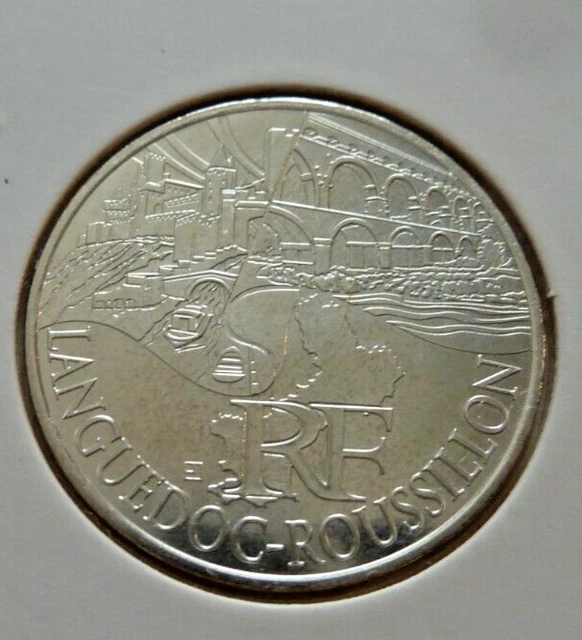 Pièce France - Monnaie de Paris 10 Euros Argent UNC - Languedoc