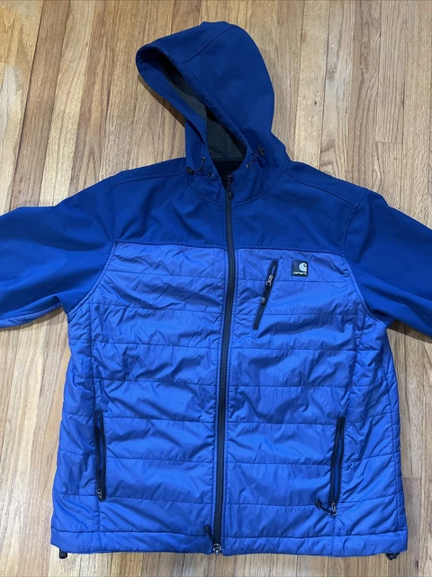 Carhartt XL Insulated Jacket 4 Extreme Warmth Rain Wind Loose Blue