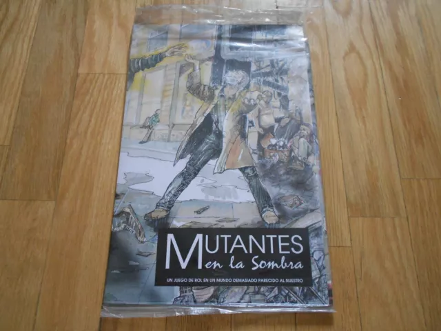 Mutantes en la Sombra - Pantalla + Guía Heracles 1ª ed. - juego rol - Ludotecnia
