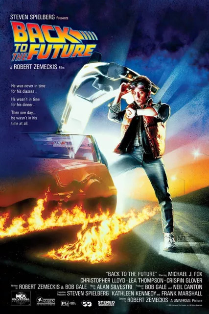 Back To The Future - Movie Poster / Print (Regular Style) (Size: 24" X 36")